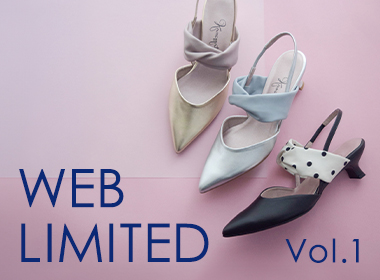 Web-exclusive items for the Spring/Summer 2025 season are now available! This time, the soft straps are the highlight of these slingback pumps. The three colors each have a different feel, but they have an exquisite color balance that blends in with adult spring styles. The soft feel that gently wraps around your feet is also appealing.
