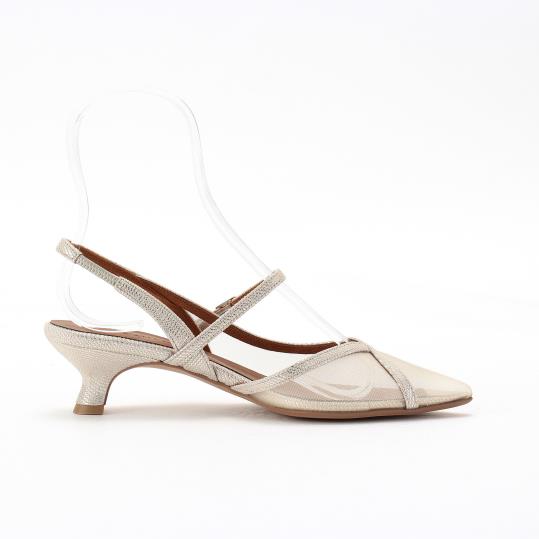 DT♪ AGENZIA レザースリングバックバレリーナ ミュール 関税込 SHOES CONCIERGE