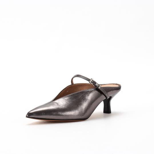 パラスパレス 皮 パンプス ネイビー 紺 インディゴ 日本製 SHOES CONCIERGE