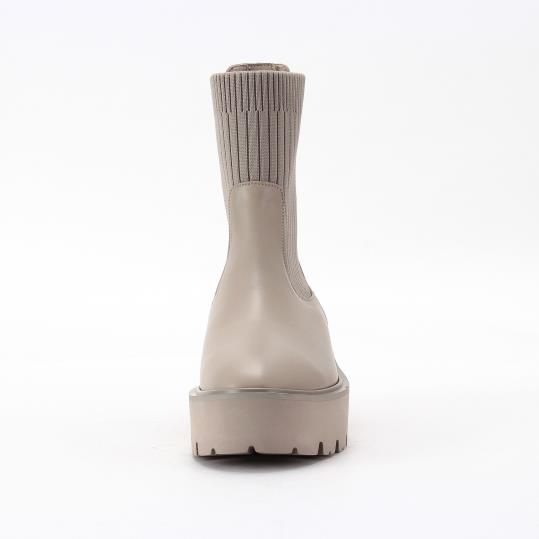 ❀1度のみ着用 銀座かねまつ ショートブーツ グレージュ 25cm ゴアテックス 銀座かねまつ」2024 Winter Collection 最新アウターにピッタリ