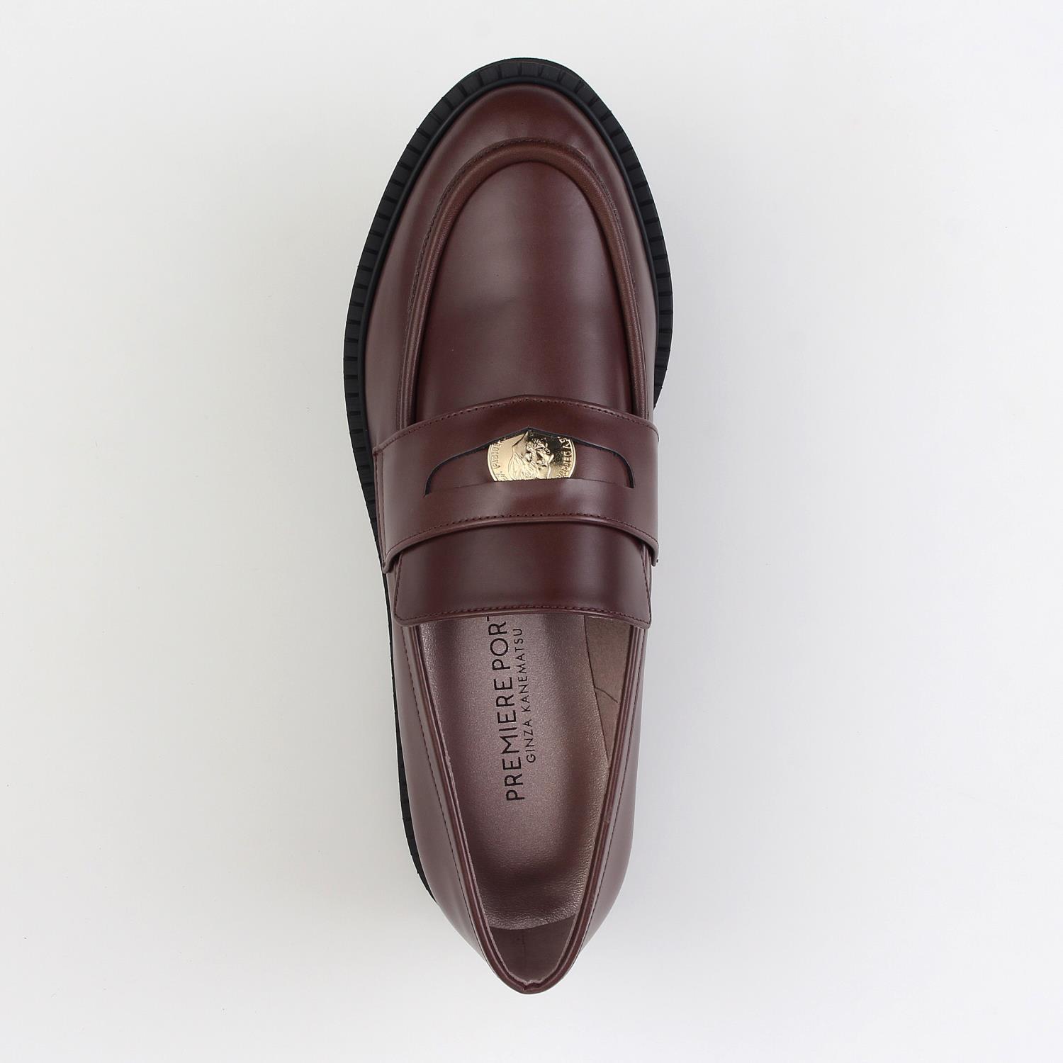 A*n様 CTHY×VEIN エンボスカウレザーローファー　ブラウン　茶　42 A*n様 CTHY×VEIN エンボスカウレザーローファー ブラウン 茶 42