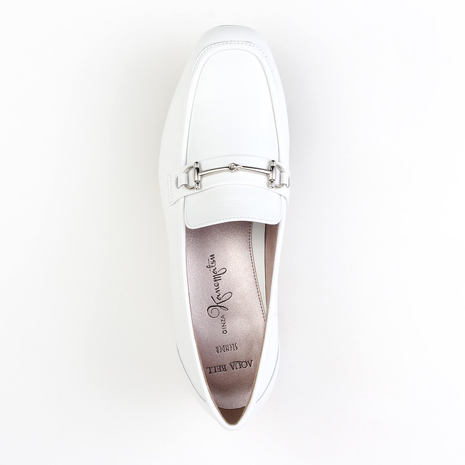 ANTE 日本製 ホワイト レザー ローファー SHOES CONCIERGE