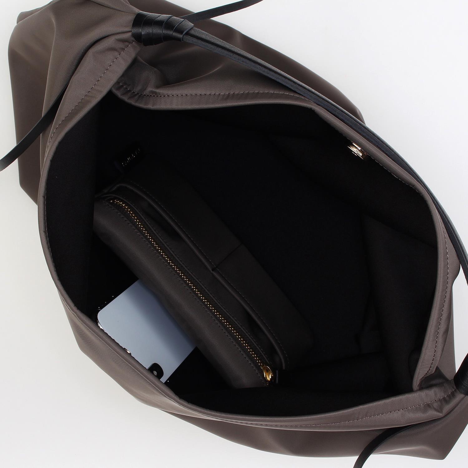 10526様 片畦プレーティング クルーネックプルオーバーニット(トップス