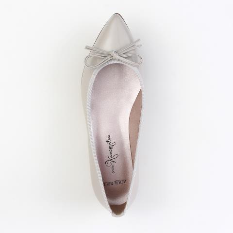 フラットシューズ COYSEIO SHIRRING FLAT SHOES HJ5B0058 SHISEI シセイ 43028O ギャザーバレエシューズ スタッズ GATHER