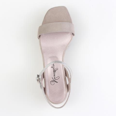 VIP★GANNI レザー プラットフォームサンダル クリスタル付き Platform slides Ganni - Sandals ECCO Cruise II 82183350862
