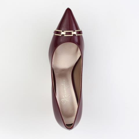 エルメス　HERMES パンプス　焦げ茶 スティッチ SHOES CONCIERGE